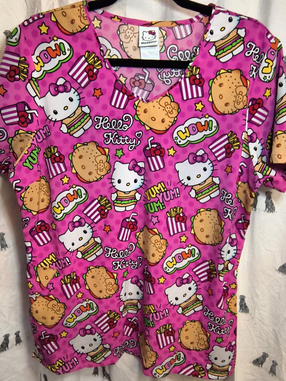 HELLO KITTY Scrub Top [N0059]